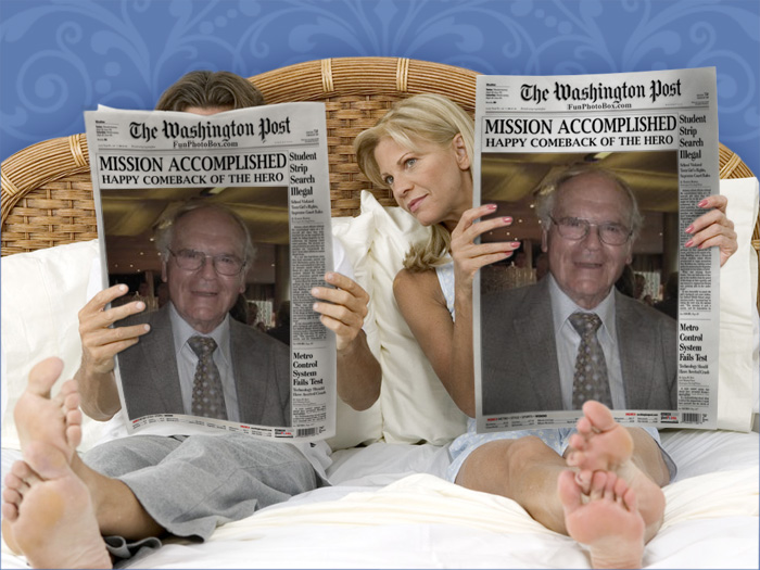 Horst in Zeitung
